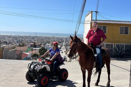 Horseback riding tour Mountains/Four-wheelers Rosarito Mountains 