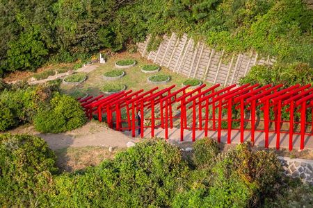 Kitakyushu Akiyoshido Cave Motonosumi Shrine Tour from Fukuoka