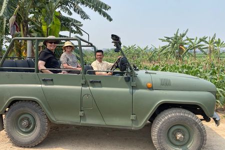 Hanoi Jeep Tour/Hanoi Vespa Tour: City Highlights and Countryside