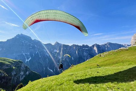 Private Tandem Paragliding in Soča Valley
