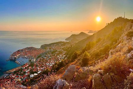 Panoramic Dubrovnik Tour Golden Hour Sunset and Wine Tasting