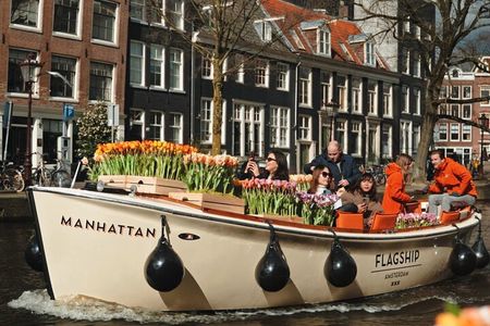 Amsterdam: Exclusive Tulip Tour Canal Cruise
