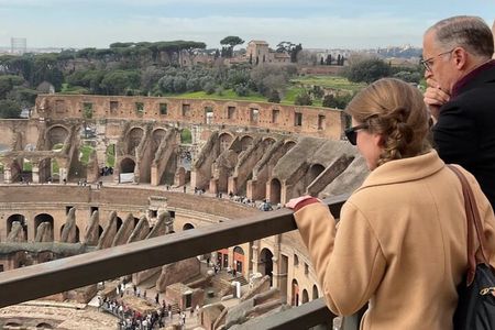 The Colosseum's Attic with 3rd, 4th & 5th Levels with audio guide