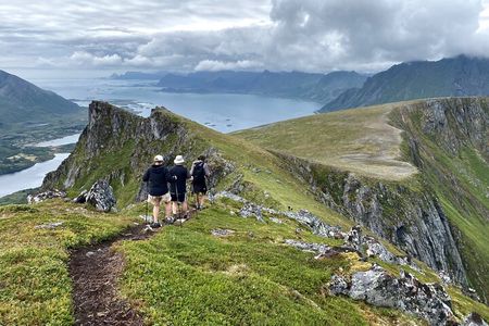 Hiking Into the Wilderness Of the Lofoten Islands Norway