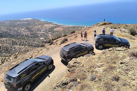 4x4 Self-drive Southern Escape Safari in Crete with BBQ Lunch