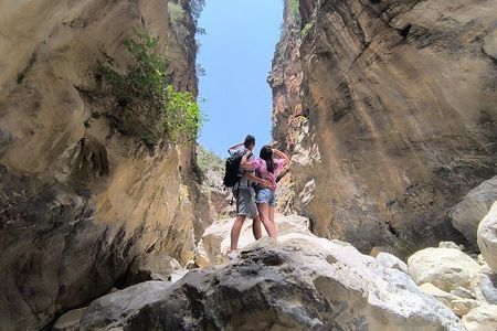 Sarakina Gorge hiking & swim Adventure - Jeep Safari South Crete