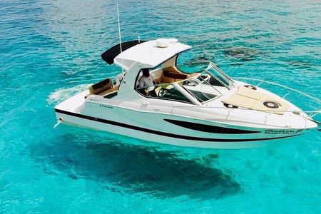 Yacht with visit to heaven cie service snorkell included