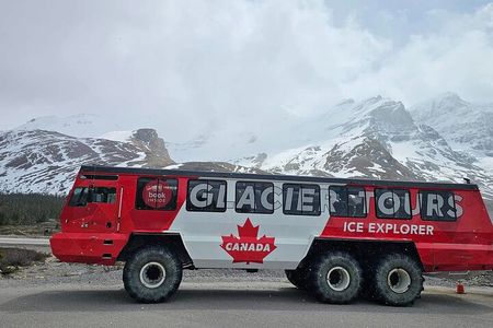 From Canmore/Banff: Columbia Icefield Skywalk Peyto Private Tour
