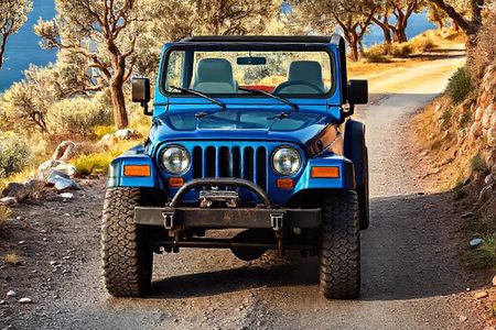 LUXURY Jeep Safari WRANGLER CRETE (also for CRUISE SHIPS)