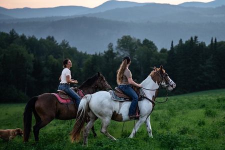Guided Horse Riding in the Bay of Saint Paul Valley