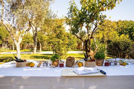 Cooking School and Lunch in the Garden at the Center of Sorrento
