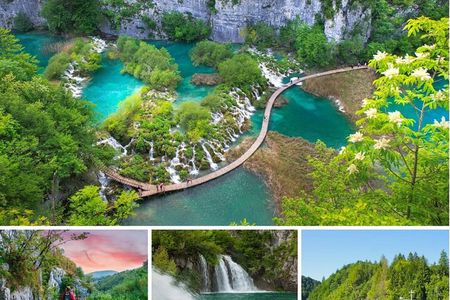 Zagreb to the PLITVICE MAGIC LAKES - 3+1 free or 6+1 free