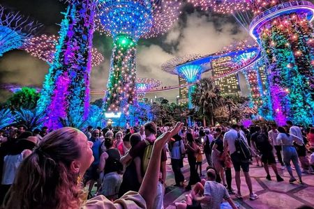 Singapore River Cruise and 2 Must-see Water Light Shows 