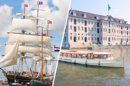 Amsterdam: Official SAIL Experience on Saloon Boat