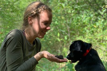 Truffle Hunting with Three Course Meal by Local Family