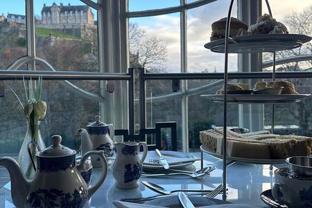 Afternoon Tea with Castle Views in Edinburgh