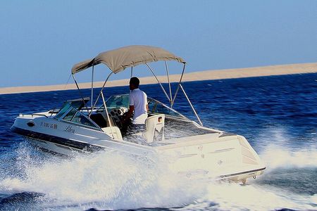 Private Speed Boat Orange Island & Transfer & Snorkeling-Hurghada