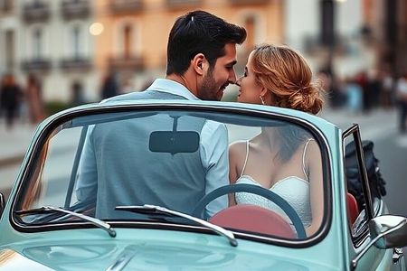 Rome Private Tour with Vintage Car