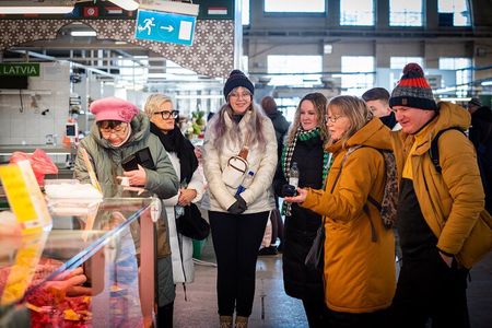 Riga Central Market Traditional Food tasting experience