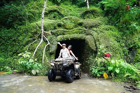 Ubud ATV Gorilla Cave Alas Harum with Waterfall & Rafting Trip