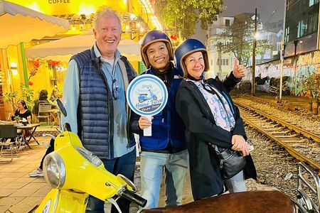 Hanoi After Dark Vespa Tour: Street Food, Night Vibes & Fun Rides