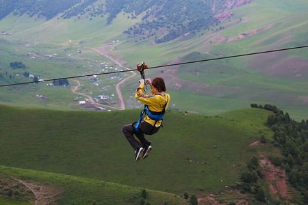 Chunkurchak Day Tour: Sky Bridge, Horse Riding and Archery