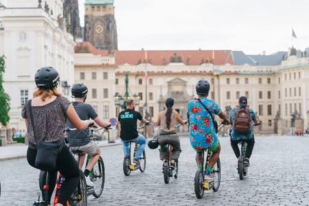 Prague E-Scooter Grand City Tour small-group with PragueWay