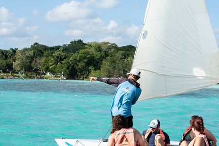 Catamaran Private Tour: Luxury on Bacalar's Lagoon
