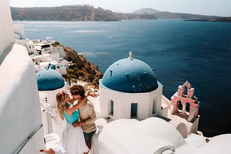Luxury Full Day Private Sightseeing Tour in Santorini