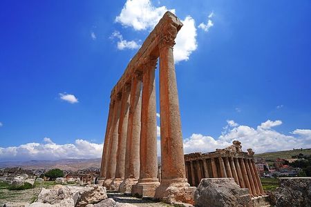 Small Group Tour to Baalbek, Anjar & Ksara with Hotel pickup