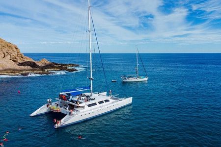Cabo San Lucas Catamaran Cruise: Snorkel or Sunset Adventure