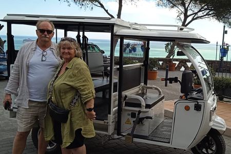 Private Guided Tour by Tuk Tuk in Malaga Beach and City Center