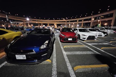 Guided Self Drive Night Tour Nissan R35 GTR Daikoku PA Wangan C1