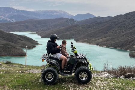 Highlights Tour in Bovillas Lake with ATV QuadBikes 