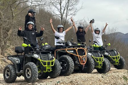 Highlights Tour in Bovillas Lake with ATV QuadBikes 