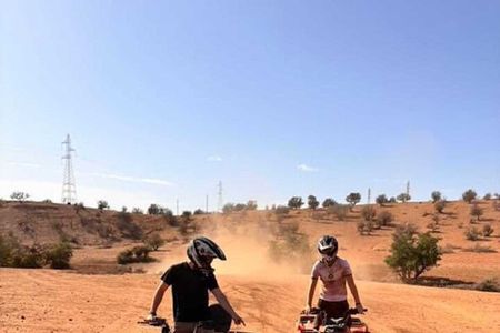 Agafay Agadir Quad Tour with Goats in the Argan Trees + Berber Tea