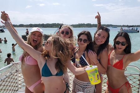 Private 6 Passenger Tiki Cruise to Crab Island