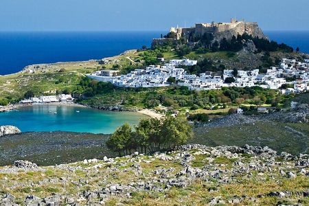 PRIVATE RHODES TOUR + Lunch Stop & WINE/OLIVE OIL Tasting