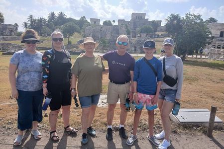 Tulum Ruins Snorkel with Sea Turtle and Cenotes Private Tour