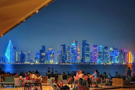 Doha: Guided City Tour with Traditional Dhow Cruise Skyline