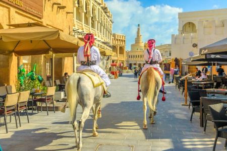Doha: Guided City Tour with Traditional Dhow Cruise Skyline