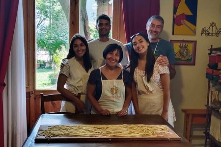 Pasta and Tiramisu Cooking Class in Pistoia