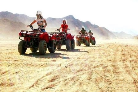 Hurghada Desert Safari by Jeep, Quad & Camel with Dinner & Show