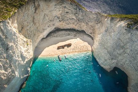 Zakynthos West Coast Shipwreck and Turtle Spotting Tour