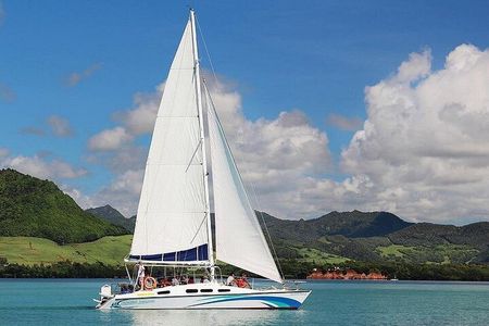 Mauritius Full day Private Catamaran Trip To Ile Aux Cerfs