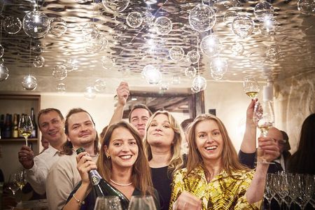 Tasting at Bubble Bliss Champagne Bar