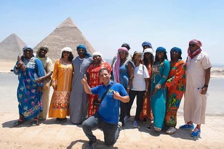 VIP Private tour pyramids &Sakkara&Memphis&Free camel ride&lunch 