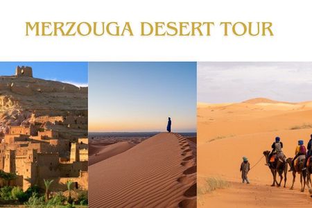 3 Days Sahara Dunes Desert Tour From Marrakech & Camel Trek