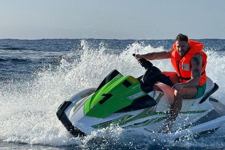 1 Person Turbo Jet Ski ride in Tenerife South with Pick Up