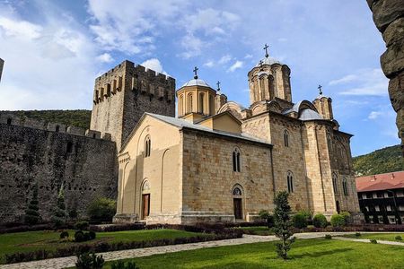 Fortified Manasija Monastery and Resava Cave Tour